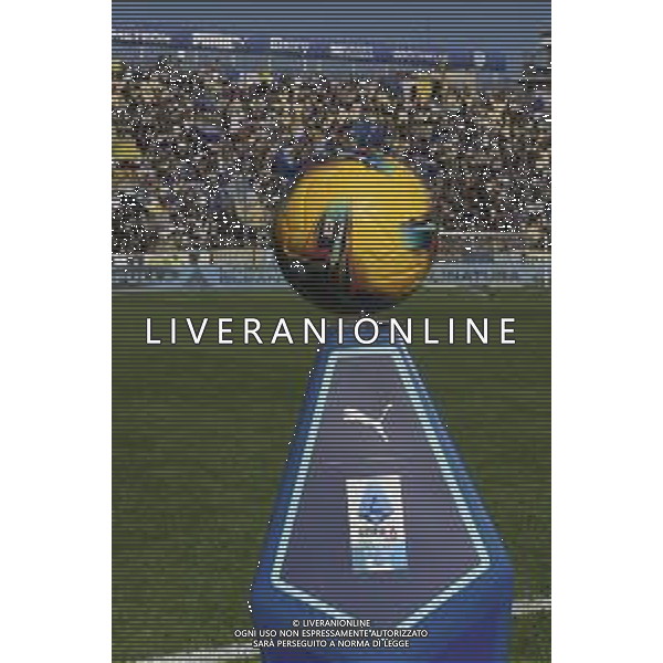 The ball of the match before Parma Calcio vs Torino FC, 28° Serie A Enilive 2024-25 game at Ennio Tardini stadium in Parma (PR), Italy, on March 08, 2025. (Photo by Davide Casentini) AG ALDO LIVERANI SAS