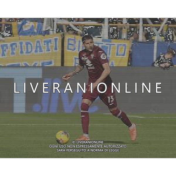 Guillermo Maripán of Torino FC play the ball during Parma Calcio vs Torino FC, 28° Serie A Enilive 2024-25 game at Ennio Tardini stadium in Parma (PR), Italy, on March 08, 2025. (Photo by Davide Casentini) AG ALDO LIVERANI SAS