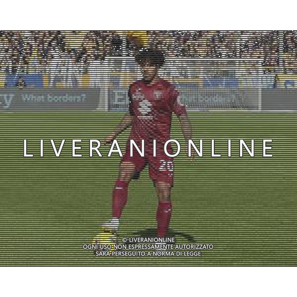 Valentino Lazaro of Torino FC play the ball during Parma Calcio vs Torino FC, 28° Serie A Enilive 2024-25 game at Ennio Tardini stadium in Parma (PR), Italy, on March 08, 2025. (Photo by Davide Casentini) AG ALDO LIVERANI SAS