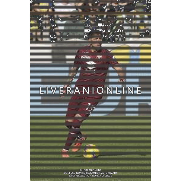 Guillermo Maripán of Torino FC play the ball during Parma Calcio vs Torino FC, 28° Serie A Enilive 2024-25 game at Ennio Tardini stadium in Parma (PR), Italy, on March 08, 2025. (Photo by Davide Casentini) AG ALDO LIVERANI SAS