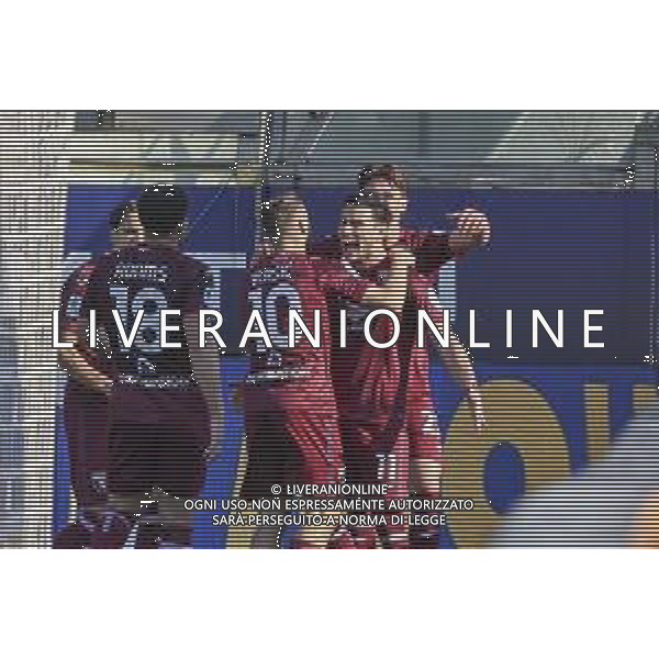 Eljif Elmas of Torino FC celebrates after scoring goal during Parma Calcio vs Torino FC, 28° Serie A Enilive 2024-25 game at Ennio Tardini stadium in Parma (PR), Italy, on March 08, 2025. (Photo by Davide Casentini) AG ALDO LIVERANI SAS