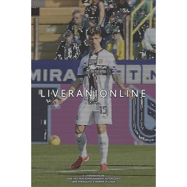 Enrico Delprato of Parma AC gestures during Parma Calcio vs Torino FC, 28° Serie A Enilive 2024-25 game at Ennio Tardini stadium in Parma (PR), Italy, on March 08, 2025. (Photo by Davide Casentini) AG ALDO LIVERANI SAS