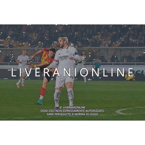 TVEM March 8, 2025 Lecce, Italy - US Lecce vs AC Milan - Italian soccer serie A 2024/25 - Via Del Mare Stadium. In the pic: Nikola Krstovic of US Lecce scores a goal of 1-0 ©Emmanuele Mastrodonato - AGENZIA ALDO LIVERANI SAS