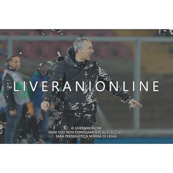 TVEM March 8, 2025 Lecce, Italy - US Lecce vs AC Milan - Italian soccer serie A 2024/25 - Via Del Mare Stadium. In the pic: coach Marco Giampaolo of US Lecce ©Emmanuele Mastrodonato - AGENZIA ALDO LIVERANI SAS