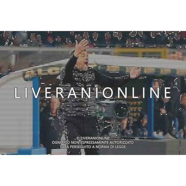 TVEM March 8, 2025 Lecce, Italy - US Lecce vs AC Milan - Italian soccer serie A 2024/25 - Via Del Mare Stadium. In the pic: coach Sergio Conceicao of AC Milan ©Emmanuele Mastrodonato - AGENZIA ALDO LIVERANI SAS