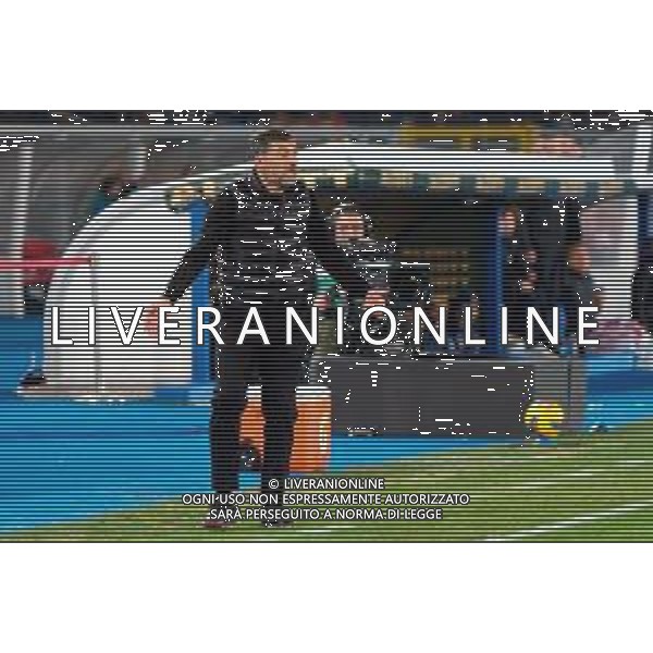 TVEM March 8, 2025 Lecce, Italy - US Lecce vs AC Milan - Italian soccer serie A 2024/25 - Via Del Mare Stadium. In the pic: coach Sergio Conceicao of AC Milan ©Emmanuele Mastrodonato - AGENZIA ALDO LIVERANI SAS