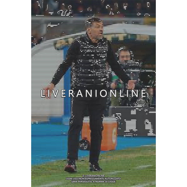 TVEM March 8, 2025 Lecce, Italy - US Lecce vs AC Milan - Italian soccer serie A 2024/25 - Via Del Mare Stadium. In the pic: coach Sergio Conceicao of AC Milan ©Emmanuele Mastrodonato - AGENZIA ALDO LIVERANI SAS
