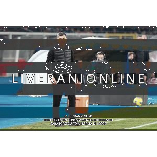 TVEM March 8, 2025 Lecce, Italy - US Lecce vs AC Milan - Italian soccer serie A 2024/25 - Via Del Mare Stadium. In the pic: coach Sergio Conceicao of AC Milan ©Emmanuele Mastrodonato - AGENZIA ALDO LIVERANI SAS
