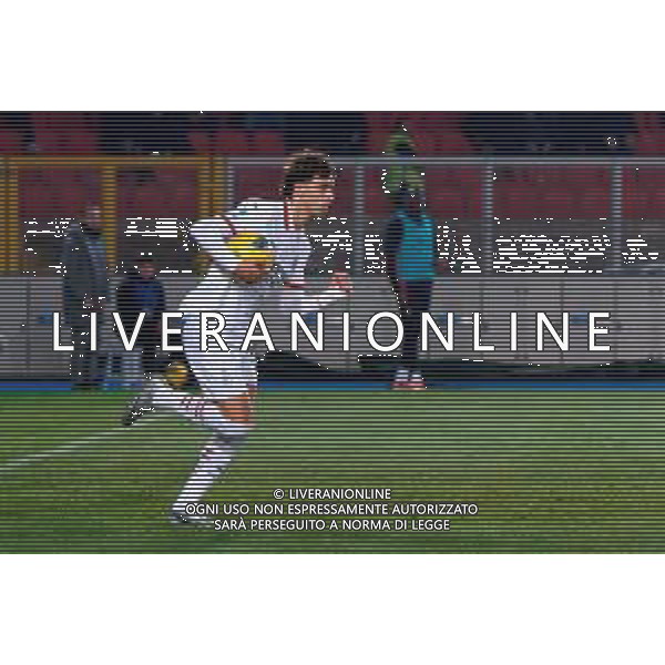 TVEM March 8, 2025 Lecce, Italy - US Lecce vs AC Milan - Italian soccer serie A 2024/25 - Via Del Mare Stadium. In the pic: Joao Felix of AC Milan celebrates after scoring a goal ©Emmanuele Mastrodonato - AGENZIA ALDO LIVERANI SAS
