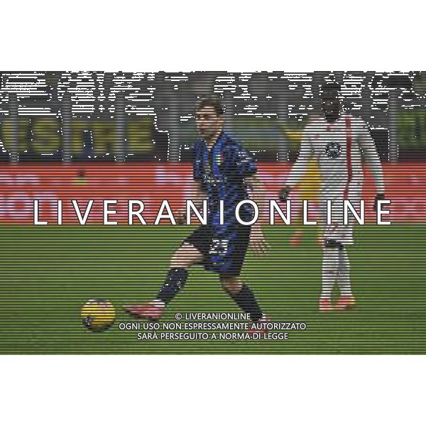 Inter vs Monza nella foto Nicolo’ Barella (Inter) Milano 08-03-2025 Stadio Giuseppe Meazza - San Siro Campionato Serie A Enilive - 28a giornata foto Roberto Garavaglia/Agenzia Aldo Liverani sas