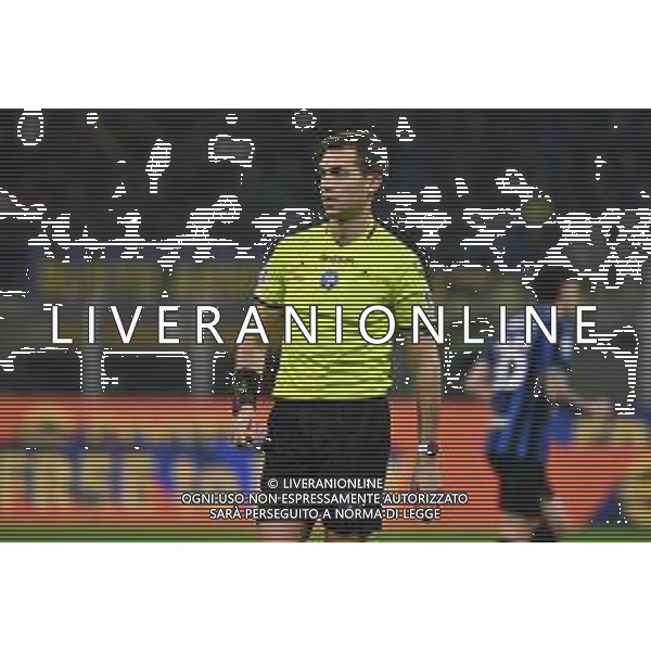 Inter vs Monza nella foto l\'arbitro Luca Zufferli di Udine Milano 08-03-2025 Stadio Giuseppe Meazza - San Siro Campionato Serie A Enilive - 28a giornata foto Roberto Garavaglia/Agenzia Aldo Liverani sas