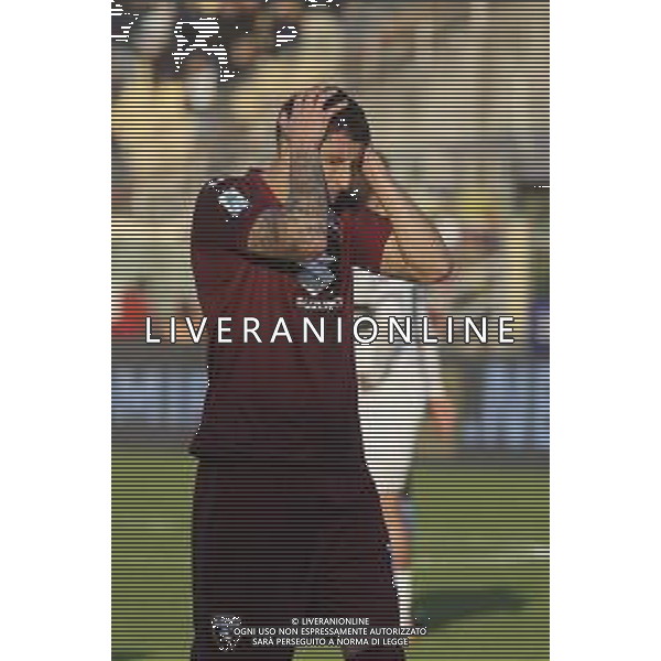 Guillermo Maripán of Torino FC expresses disappointment at the end of Parma Calcio vs Torino FC, 28° Serie A Enilive 2024-25 game at Ennio Tardini stadium in Parma (PR), Italy, on March 08, 2025. (Photo by Davide Casentini) AG ALDO LIVERANI SAS