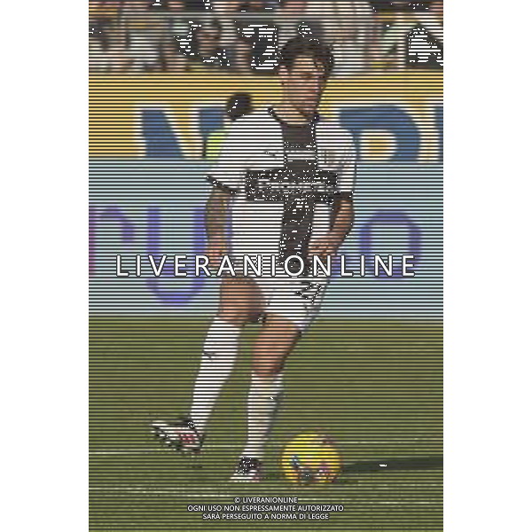 Alessandro Vogliacco of Parma AC play the ball during Parma Calcio vs Torino FC, 28° Serie A Enilive 2024-25 game at Ennio Tardini stadium in Parma (PR), Italy, on March 08, 2025. (Photo by Davide Casentini) AG ALDO LIVERANI SAS