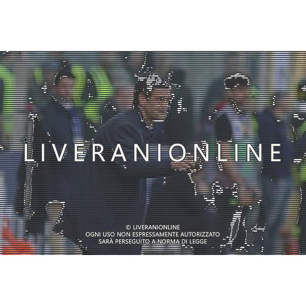 Cristian Chivu Head Coach of Parma AC gestures during Parma Calcio vs Torino FC, 28° Serie A Enilive 2024-25 game at Ennio Tardini stadium in Parma (PR), Italy, on March 08, 2025. (Photo by Davide Casentini) AG ALDO LIVERANI SAS