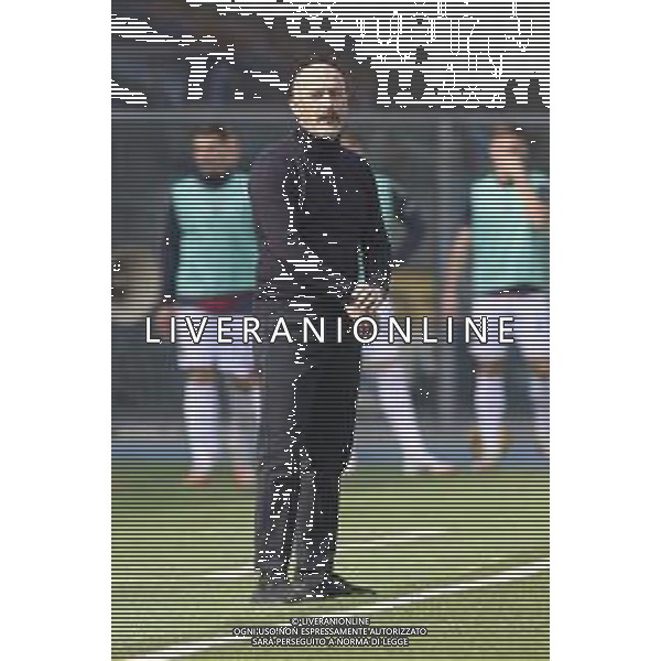 Vincenzo Italiano Head Coach of Bologna FC gestures during Hellas Verona FC vs Bologna BFC, 28° Serie A Enilive 2024-25 game at Marcantonio Bentegodi stadium in Verona (VR), Italy, on March 09, 2025. (Photo by Davide Casentini) AG ALDO LIVERANI SAS
