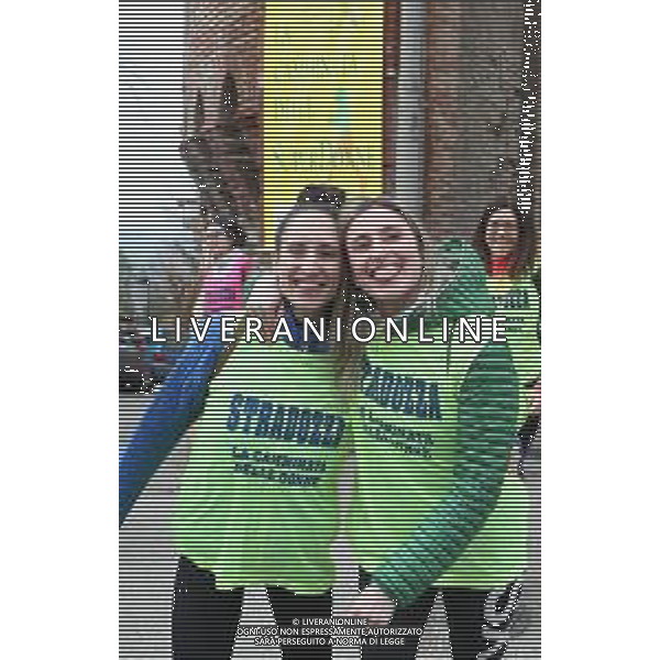 DOZZA (TOSCANELLA DI DOZZA) 09 03 2025 ‘StraDozza delle Super Donne’. Il saluto di Rina e le sue amiche che con il 2025 concluderanno il ciclo delle camminate delle SuperDonne NELLA FOTO CAMMINATA STRADOZZA ©SANNA - AGENZIA ALDO LIVERANI SAS