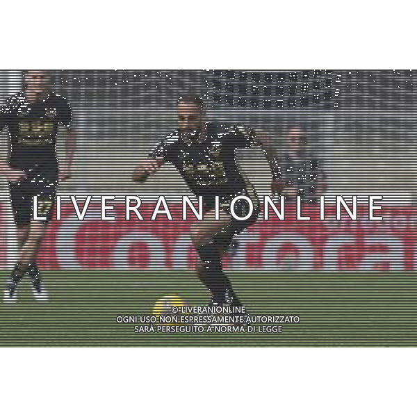 Grigoris Kastanos of Hellas Verona FC play the ball during Hellas Verona FC vs Bologna BFC, 28° Serie A Enilive 2024-25 game at Marcantonio Bentegodi stadium in Verona (VR), Italy, on March 09, 2025. (Photo by Davide Casentini) AG ALDO LIVERANI SAS