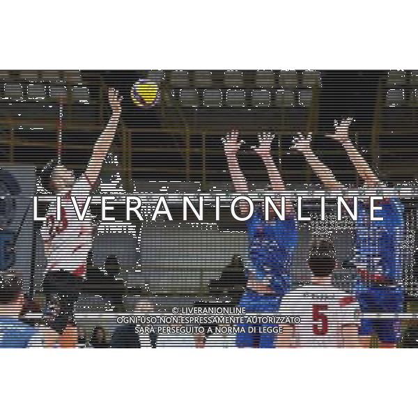 Reggio Calabria 09/03/2025 Volley Maschile Campionato serie A3. Domotek RC vs Sieco Service Ortona. In foto: Lazzaretto Domotek RC. Foto: Pasquale Garreffa Agenzia Liverani SAS