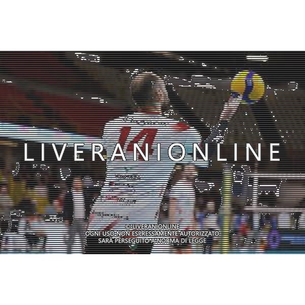 Reggio Calabria 09/03/2025 Volley Maschile Campionato serie A3. Domotek RC vs Sieco Service Ortona. In foto: Laganà Domotek RC. Foto: Pasquale Garreffa Agenzia Liverani SAS
