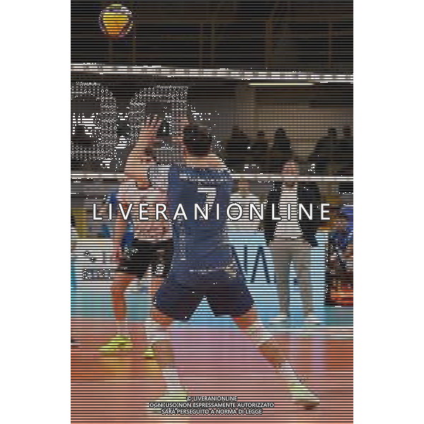 Reggio Calabria 09/03/2025 Volley Maschile Campionato serie A3. Domotek RC vs Sieco Service Ortona. In foto: Lopetrone Domotek RC. Foto: Pasquale Garreffa Agenzia Liverani SAS