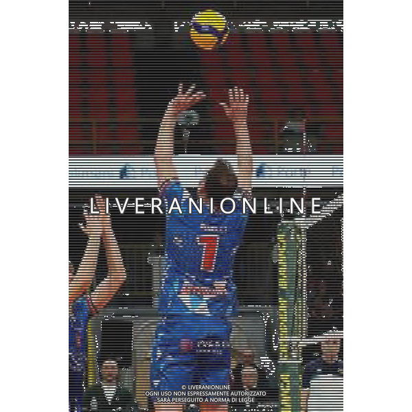 Reggio Calabria 09/03/2025 Volley Maschile Campionato serie A3. Domotek RC vs Sieco Service Ortona. In foto: Pinelli Sieco Service Ortona. Foto: Pasquale Garreffa Agenzia Liverani SAS