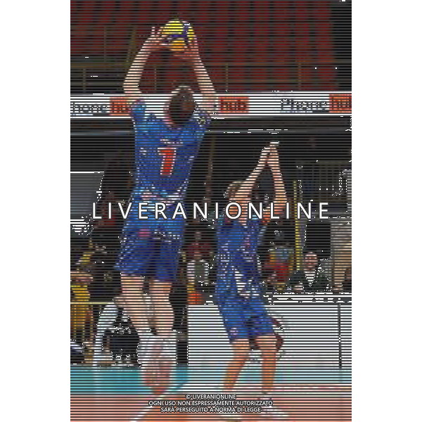 Reggio Calabria 09/03/2025 Volley Maschile Campionato serie A3. Domotek RC vs Sieco Service Ortona. In foto: Pinelli Sieco Service Ortona. Foto: Pasquale Garreffa Agenzia Liverani SAS