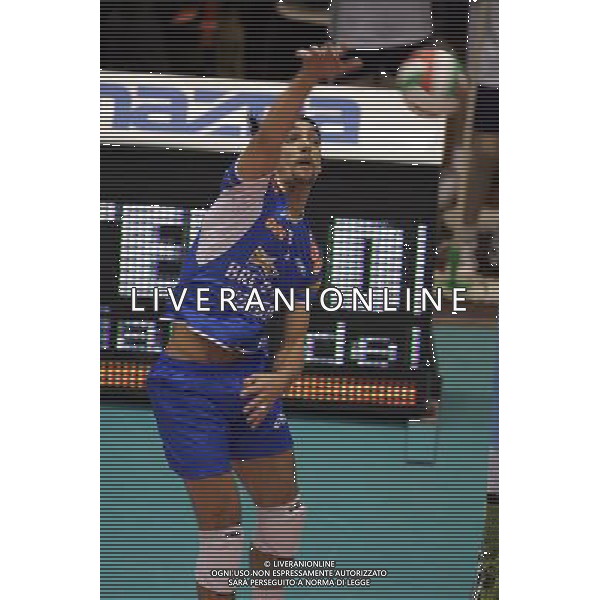 Forli\' 28/01/2006 Final Four Tim coppa italia Volley Itas Diatec Trentino - Bre Banca Lannutti Cuneo nella foto: Godoy Filho Gilberto Amauri GIBA ph rosa/agenzia aldo liverani