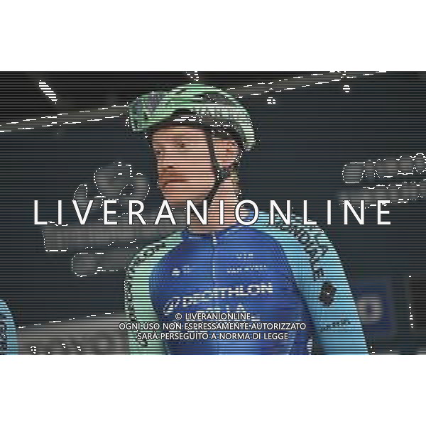 12-03-2025 Tirreno - Adriatico; Tappa 03 Follonica - Colfiorito; 2025, Decathlon - Ag2r La Mondiale; Godon, Dorian; Follonica; foto stefano sirotti-ag aldo liverani sas