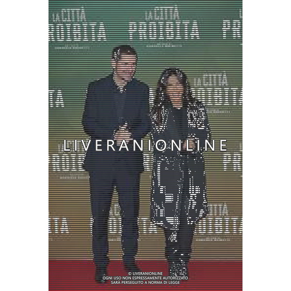 Roma - 12 Marzo 2025 Premiere del film LA CITTA’ PROIBITA Nella Foto: GABRIELE MAINETTI - SABRINA FERILLI  Andrea Bracaglia- AGENZIA ALDO LIVERANI SAS