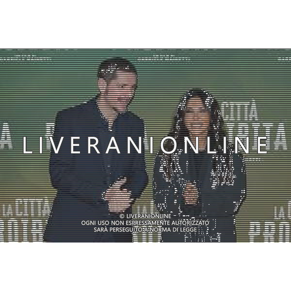 Roma - 12 Marzo 2025 Premiere del film LA CITTA’ PROIBITA Nella Foto: GABRIELE MAINETTI - SABRINA FERILLI  Andrea Bracaglia- AGENZIA ALDO LIVERANI SAS