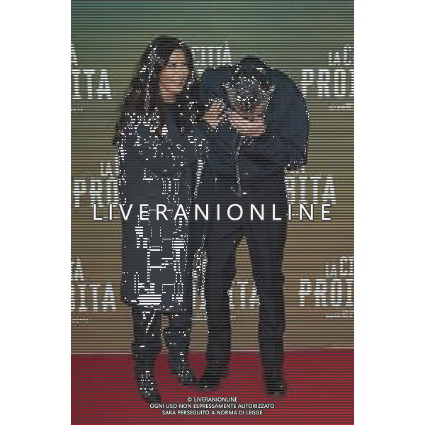Roma - 12 Marzo 2025 Premiere del film LA CITTA’ PROIBITA Nella Foto: SABRINA FERILLI - MARCO GIALLINI  Andrea Bracaglia- AGENZIA ALDO LIVERANI SAS
