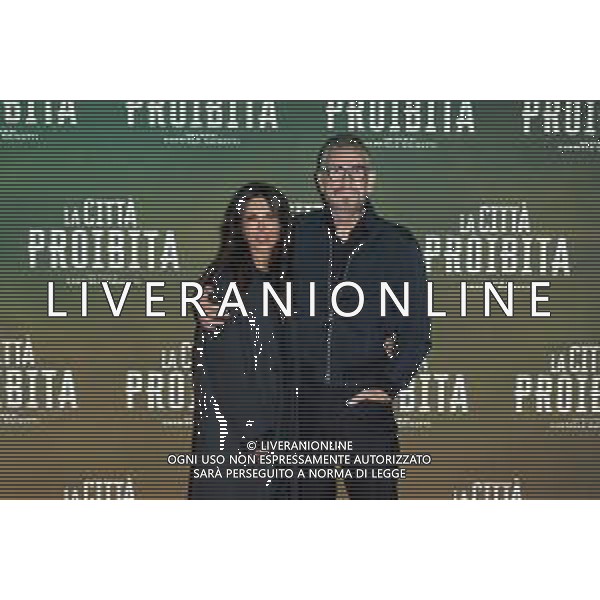 Roma - 12 Marzo 2025 Premiere del film LA CITTA’ PROIBITA Nella Foto: SABRINA FERILLI - MARCO GIALLINI  Andrea Bracaglia- AGENZIA ALDO LIVERANI SAS