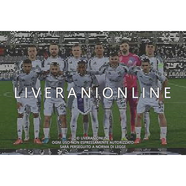 TVRG Fiorentina vs Panathinaikos nella foto formazione Panathinaikos, in piedi da SX Nemanja Maksimovic, Sverrir Ingason, Karol Swiderski, Willian Souza Arao da Silva, Bartlomiej Dragowski e Giorgios Vagiannidis; in basso da SX Azzedine Ounahi, Manolis Siopis, Tetè Mateus Cardoso Martins, Filip Mladenovic e Filip Duricic Firenze 13-03-2025 Stadio Artemio Franchi UEFA Conference League ottavi di finale gara di ritorno foto Roberto Garavaglia/Agenzia Aldo Liverani sas