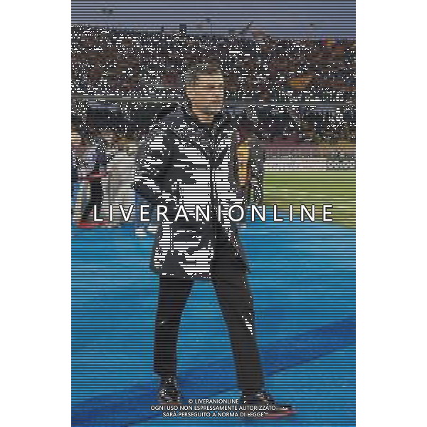 TVEM March 8, 2025 Lecce, Italy - US Lecce vs AC Milan - Italian soccer serie A 2024/25 - Via Del Mare Stadium. In the pic: coach Sergio Conceiçao of AC Milan foto emmanuele mastodonato-ag aldo liverani sas