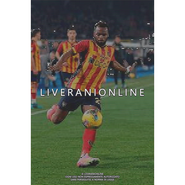 TVEM March 8, 2025 Lecce, Italy - US Lecce vs AC Milan - Italian soccer serie A 2024/25 - Via Del Mare Stadium. In the pic: Lassana Coulibaly of US Lecce foto emmanuele mastodonato-ag aldo liverani sas
