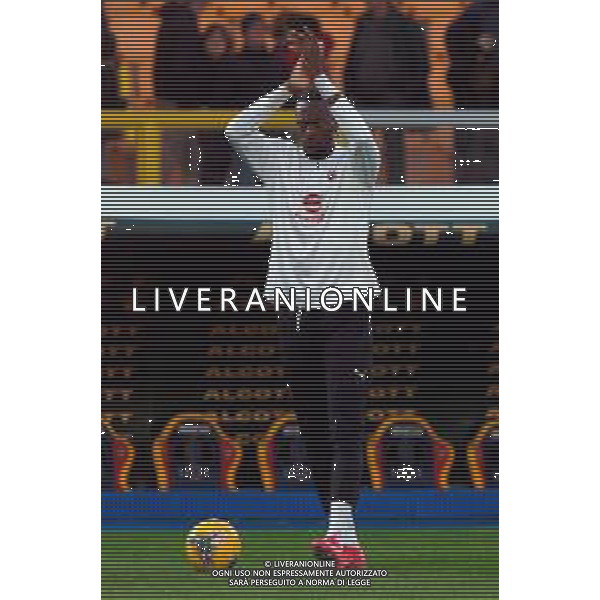 TVEM March 8, 2025 Lecce, Italy - US Lecce vs AC Milan - Italian soccer serie A 2024/25 - Via Del Mare Stadium. In the pic: Tammy Abraham of AC Milan foto emmanuele mastodonato-ag aldo liverani sas