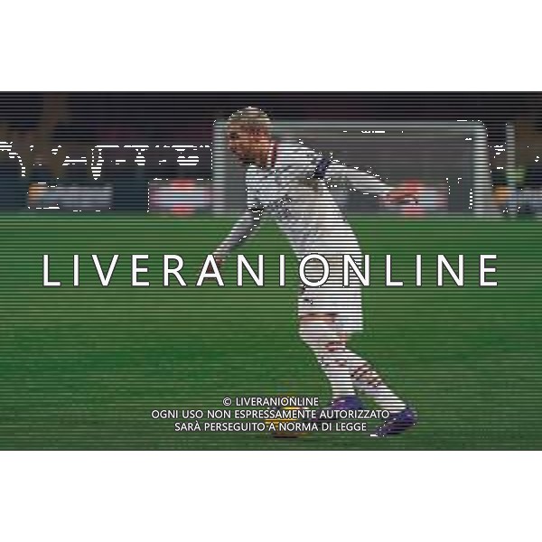 TVEM March 8, 2025 Lecce, Italy - US Lecce vs AC Milan - Italian soccer serie A 2024/25 - Via Del Mare Stadium. In the pic: Theo Hernandez of AC Milan foto emmanuele mastodonato-ag aldo liverani sas