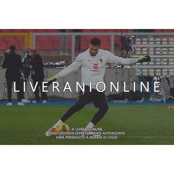 TVEM March 8, 2025 Lecce, Italy - US Lecce vs AC Milan - Italian soccer serie A 2024/25 - Via Del Mare Stadium. In the pic: Marco Sportiello of AC Milan foto emmanuele mastodonato-ag aldo liverani sas