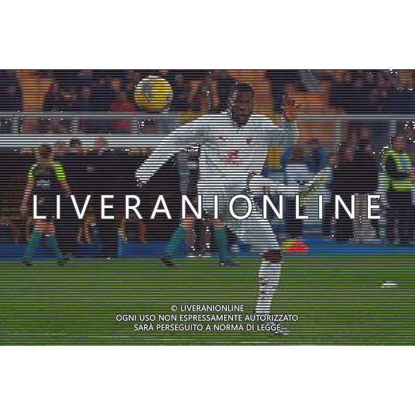 TVEM March 8, 2025 Lecce, Italy - US Lecce vs AC Milan - Italian soccer serie A 2024/25 - Via Del Mare Stadium. In the pic: Yunus Musah of AC Milan foto emmanuele mastodonato-ag aldo liverani sas