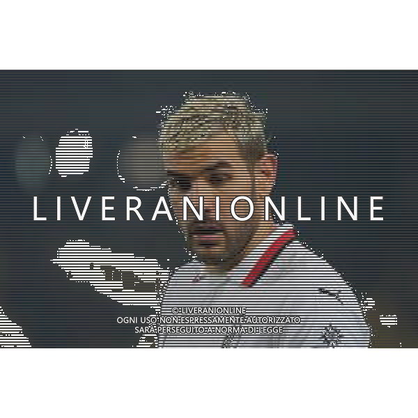 TVEM March 8, 2025 Lecce, Italy - US Lecce vs AC Milan - Italian soccer serie A 2024/25 - Via Del Mare Stadium. In the pic: Theo Hernandez of AC Milan foto emmanuele mastodonato-ag aldo liverani sas