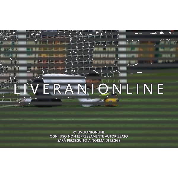 TVEM March 8, 2025 Lecce, Italy - US Lecce vs AC Milan - Italian soccer serie A 2024/25 - Via Del Mare Stadium. In the pic: Marco Sportiello of AC Milan foto emmanuele mastodonato-ag aldo liverani sas