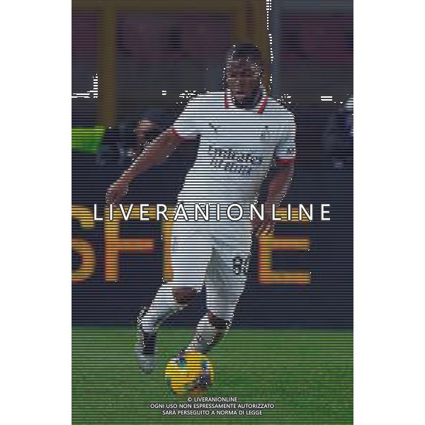 TVEM March 8, 2025 Lecce, Italy - US Lecce vs AC Milan - Italian soccer serie A 2024/25 - Via Del Mare Stadium. In the pic: Yunus Musah of AC Milan foto emmanuele mastodonato-ag aldo liverani sas