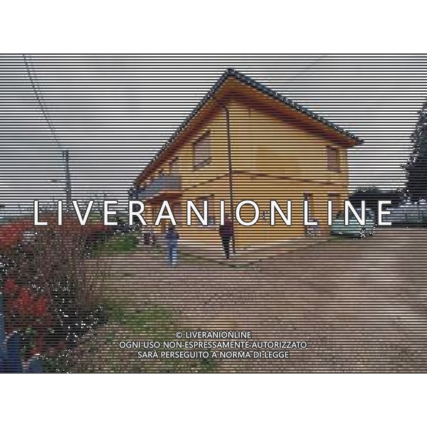 IMOLA 14 03 2025 FIUME SANTERNO IN PIENA NELLA FOTO VIA PIEVE DI SANT\'ANDREA STRADA FRANATA DOPO LE PIOGGIE INTENSE SUL POSTO SINDACO DI IMOLA MARCO PANIERI,I VIGILI DEL FUOCO, OPERATORI COMUNALI E RESIDENTI BLOCCATI FOTO GIANNA SANNA-AG ALDO LIVERANI SAS