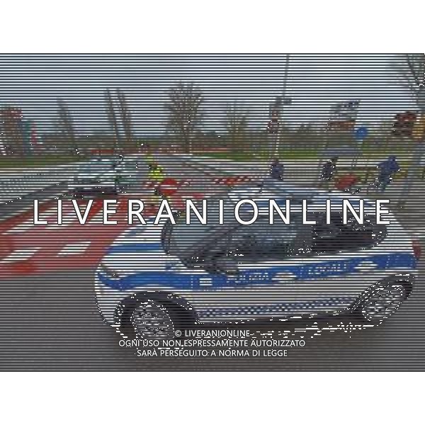 IMOLA 14 03 2025 FIUME SANTERNO IN PIENA NELLA FOTO LA CHIUSURA DELLA STRADA SUL PONTE DI VIALE DANTE FOTO GIANNA SANNA-AG ALDO LIVERANI SAS