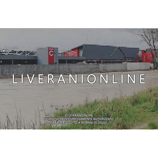 IMOLA 14 03 2025 FIUME SANTERNO IN PIENA NELLA FOTO IL NUOVO MURO DI CONTENIMENTO MENTERE IL FIUME SANTERNO ERA IN PINENA DELL\'AUTODROMO ENZO E DINO FERRARI FOTO GIANNA SANNA-AG ALDO LIVERANI SAS