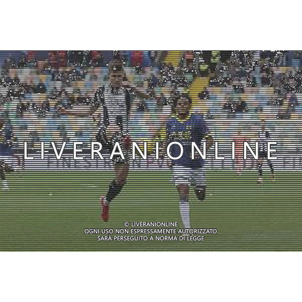 Jaka Bijol of Udinese FC play the ball during Udinese Calcio vs Hellas Verona FC, 29° Serie A Enilive 2024-25 game at Bluenergy stadium in Udine (UD), Italy, on March 15, 2025. (Photo by Davide Casentini) - AGENZIA ALDO LIVERANI SAS