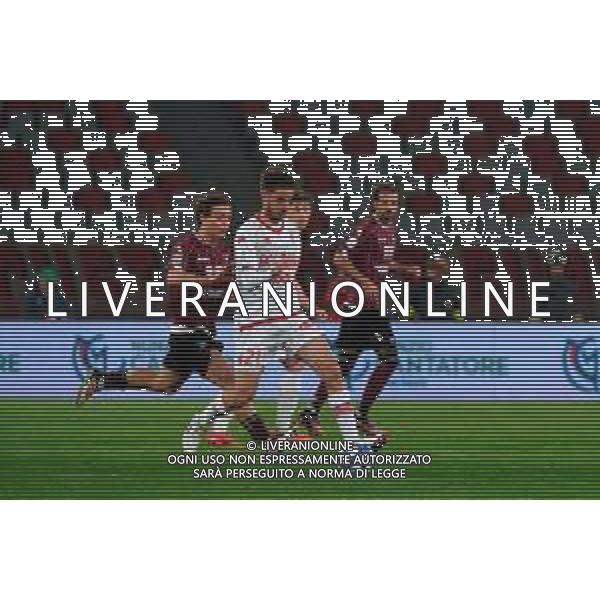 TVEM March 15, 2025 Bari, Italy - SSC Bari vs US Salernitana - Italian soccer serie B 2024/25 - San Nicola Stadium. In the pic: Giulio Maggiore of SSC Bari foto emmanuele mastrodonato-ag aldo liverani sas foto emmanuele mastrodonato-ag aldo liverani sas