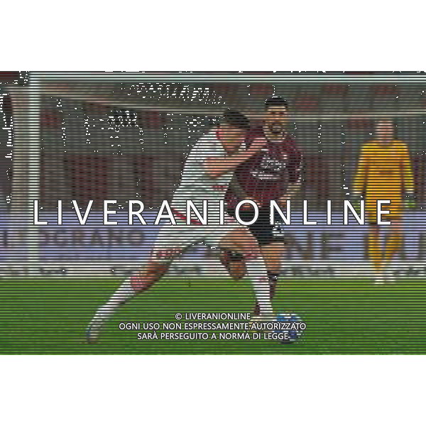 TVEM March 15, 2025 Bari, Italy - SSC Bari vs US Salernitana - Italian soccer serie B 2024/25 - San Nicola Stadium. In the pic: Andrea Favilli of SSC Bari foto emmanuele mastodonato-ag aldo liverani sas