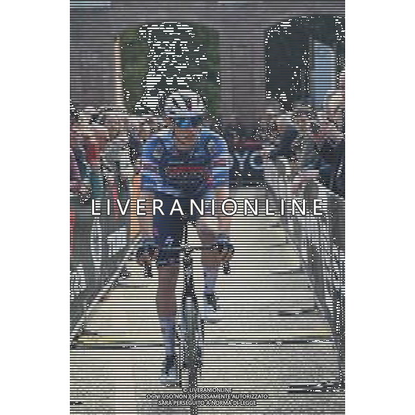 16-03-2025 Tirreno - Adriatico; Tappa 07 Porto Potenza Picena - San Benedetto Del Tronto; 2025, Soudal - Quick Step; Magnier, Paul; Porto Potenza Picena; ©SIROTTI - AGENZIA ALDO LIVERANI SAS