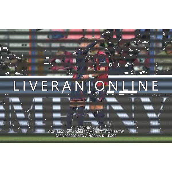 Bologna vs Lazio Campionato Serie A Enilive - 29 Giornata Stadio Renato Dall\'Ara - Bologna 16-03-2025 nella foto Esultanza Beukema e Odgaard foto federico gaetano-ag aldo liverani sas
